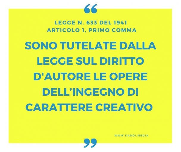 Legge Diritto D’autore: Normativa E Interpretazione Articoli